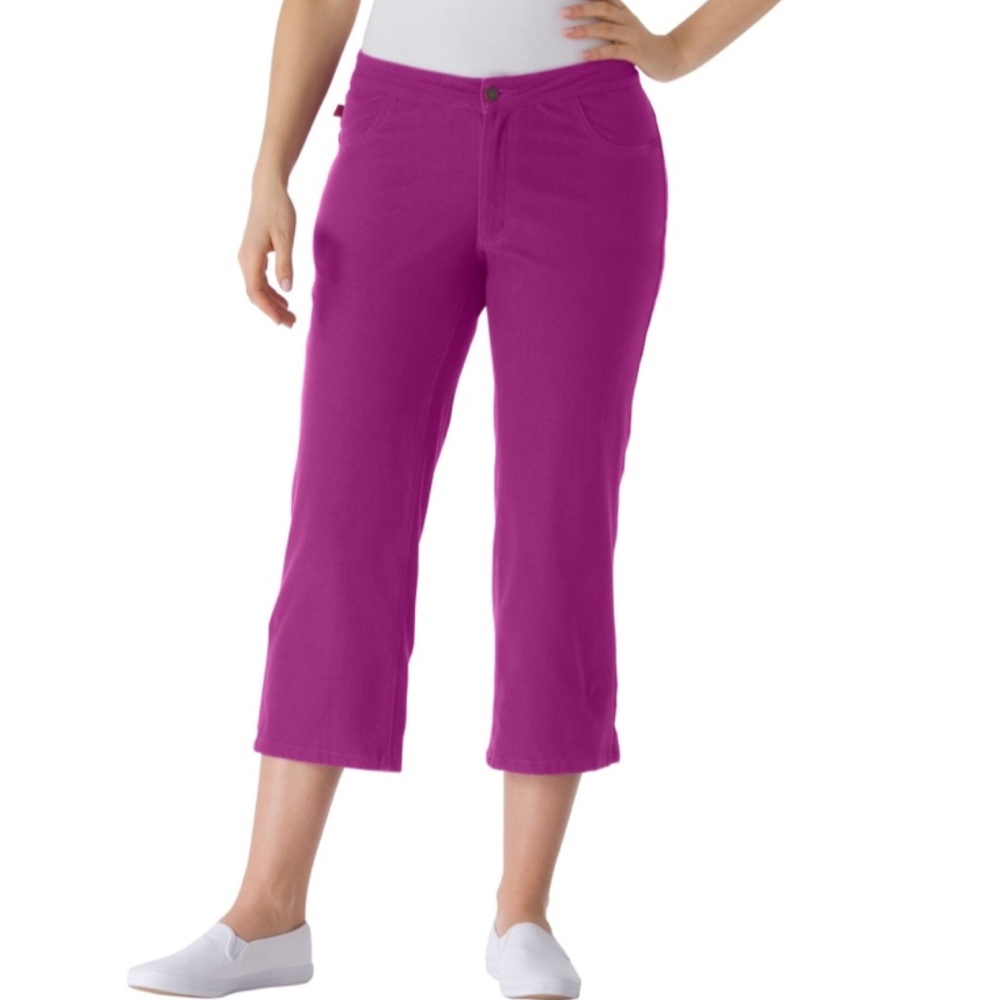 NWT knit jeans stretch capri